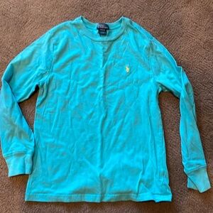Boys size M (19/12) polo Ralph Lauren long sleeve tee